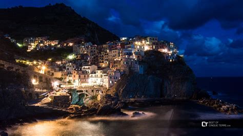 Manarola Night Italy Wallpapers - Wallpaper Cave