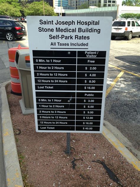 Saint Joseph Hospital Stone Medical Building Self-Park - Parking en ...