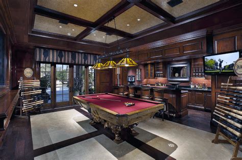 Top 80 Best Billiards Room Ideas - Pool Table Interior Designs