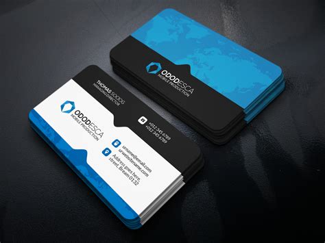 Free PSD Business Card Templates and Mockup With Smart Objects | Best ...