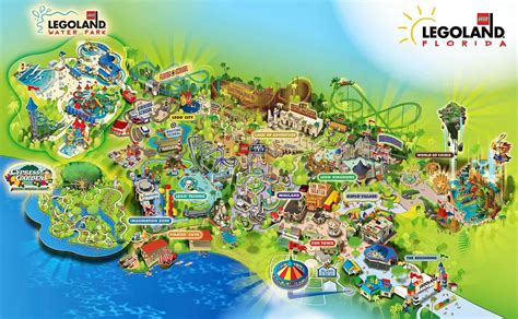 Legoland denmark map - Denmark legoland map (Northern Europe - Europe)