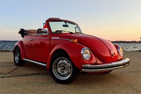 No Reserve: 1975 Volkswagen Super Beetle Convertible for sale on BaT ...