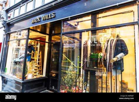 Jack Wills clothes shop clothing store high street shops Nottingham ...