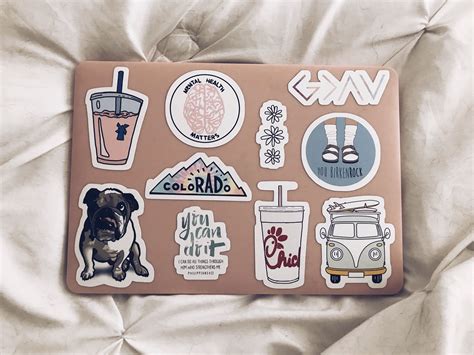 +29 Laptop Sticker Ideas Aesthetic 2022