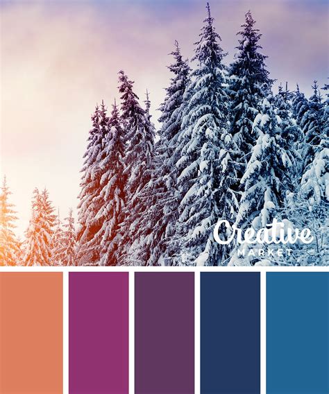 15 Downloadable Color Palettes For Winter | House color palettes ...