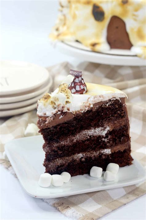 Three Layer Hot Chocolate Cake Recipe | Sweet Pea's Kitchen