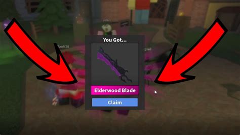 MM2 Unboxing Elderwood Blade - YouTube