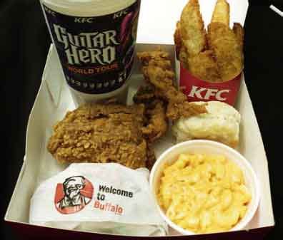 KFC Menu Box