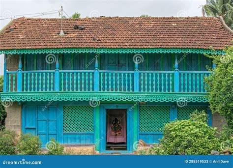 Mangalore Tiles and Wooden Works Village House Stock Image - Image of ...