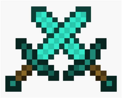 Symbol Diamond Minecraft Symmetry Sword Free Download - Minecraft 2 ...