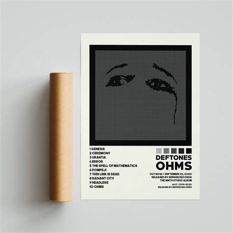 Deftones Posters / Ohms Poster, Album Cover Poster, Print Wall Art ...