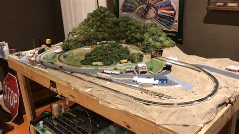 Overview of my 3x6 N scale layout : r/modeltrains