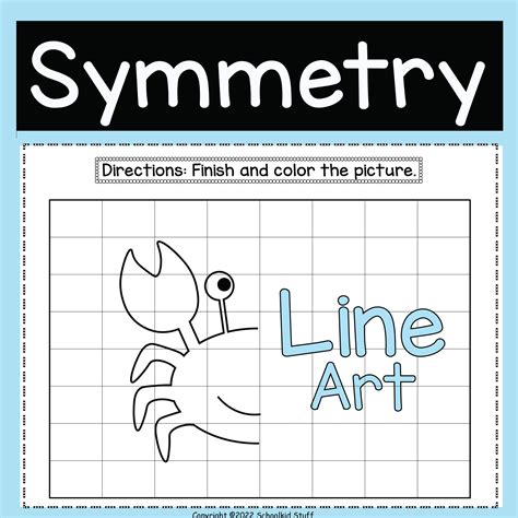 Symmetry Line Art | Made By Teachers