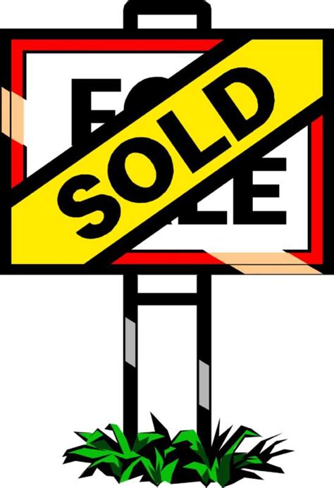 Sold Sign Clipart - ClipArt Best