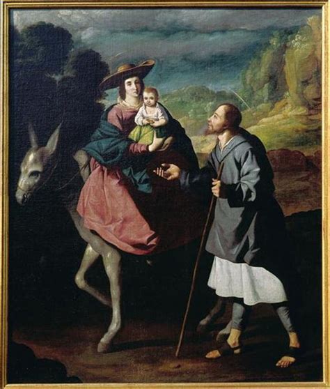 Flight into Egypt - Francisco de Zurbaran - WikiArt.org