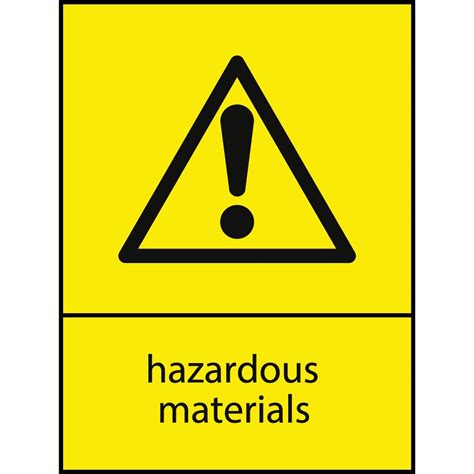 Hazardous Materials Signs - from Key Signs UK