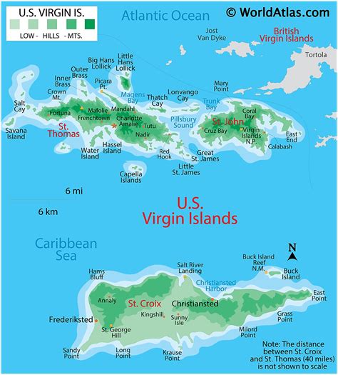 US Virgin Islands Maps & Facts - World Atlas