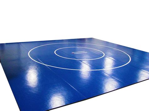 38' x 38' x 1 3/8" Roll-Up Wrestling Mat | AK Athletic Equipment