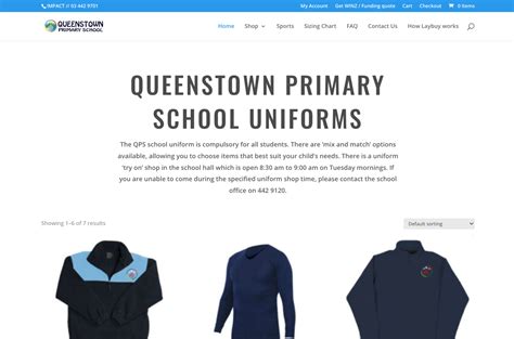 Our Uniform - Queenstown Primary School