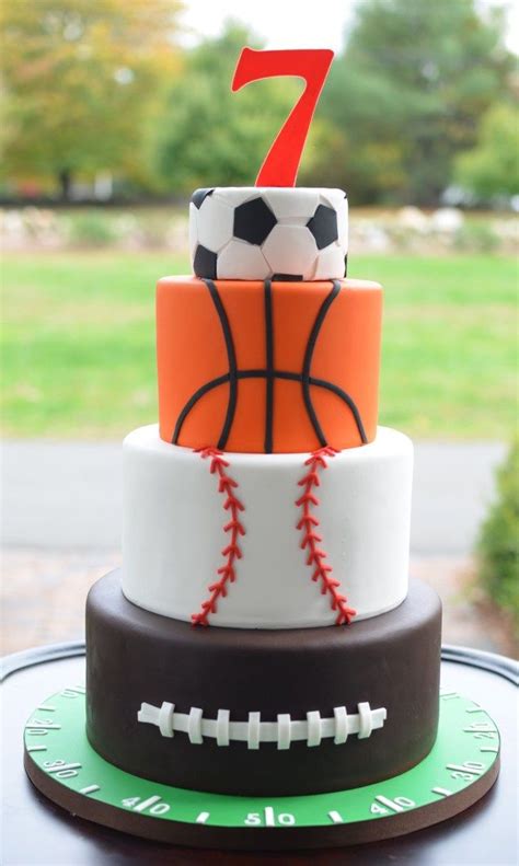 23+ Wonderful Image of Sports Birthday Cakes - entitlementtrap.com ...