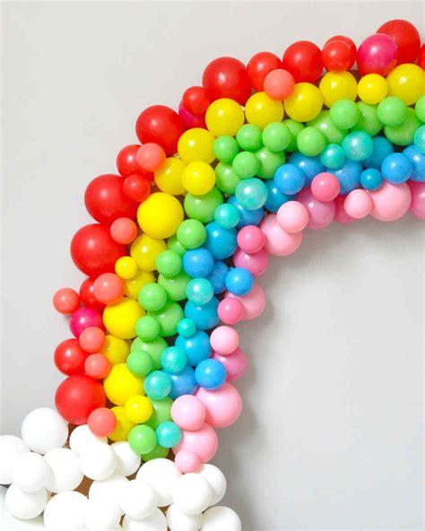 Rainbow Balloon Arch | Martha Stewart