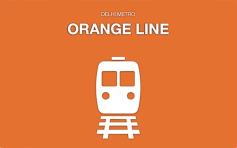 AIRPORT EXPRESS - ORANGE LINE - DELHI METRO