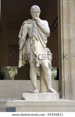 A Statue Of Plato At The Louvre Stock Photo 34296811 : Shutterstock