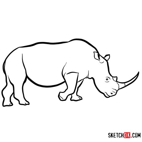 Rhinoceros Drawing