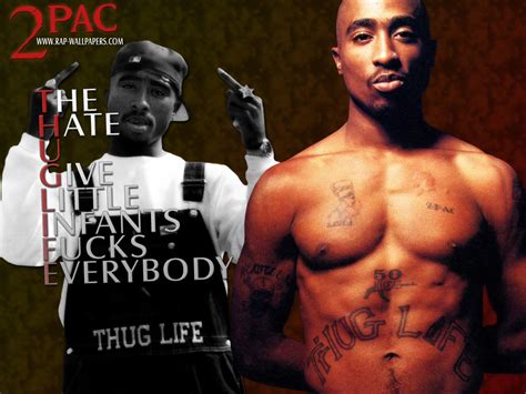 thuglife - Tupac Amaru Shakur Wallpaper (31147380) - Fanpop