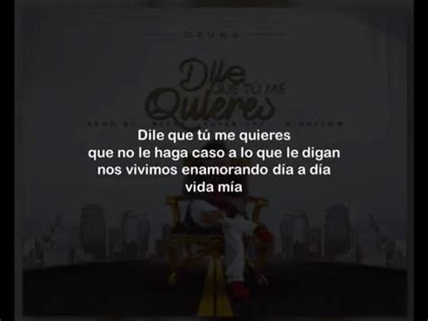 Ozuna - Dile Que Tu Me Quieres (Letra) - YouTube