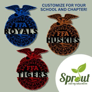 Custom FFA Emblem Clipart by Sprout in Ag Education | TPT