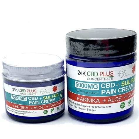 CBD Cream for Pain 24k CBD Plus CBD Cream for Pain