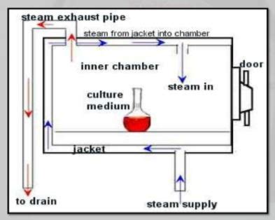 Vertical Autoclave Diagram