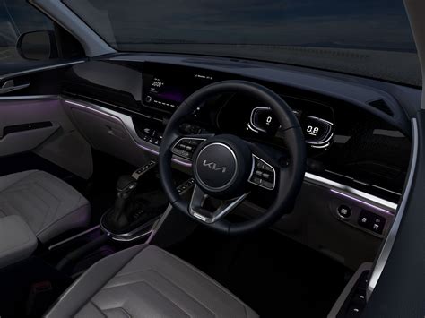 New Kia Carens Interior Detailed In 10 Images - ZigWheels