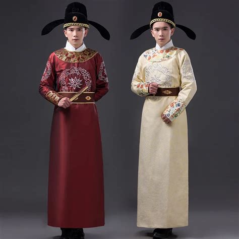 Chinese Ancient Costume set With Hat Di Renjie Movie Costume High ...