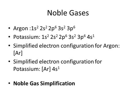 Various Ways To Find A Electron Configuration for Argon