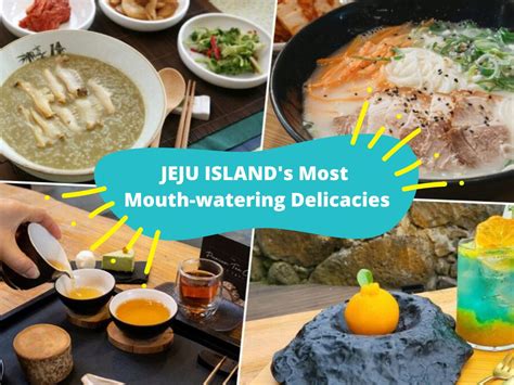 Jeju Island’s Most Mouthwatering Delicacies You Must Try - KKday Blog