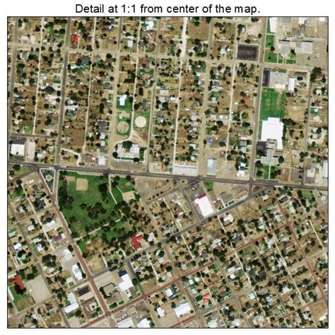 Aerial Photography Map of Hereford, TX Texas