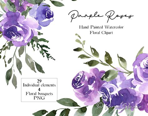 Purple Watercolor Flowers Png | ubicaciondepersonas.cdmx.gob.mx