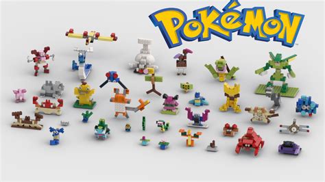 LEGO MOC Pokémon Collection of 38 (11005) by davidragon | Rebrickable ...