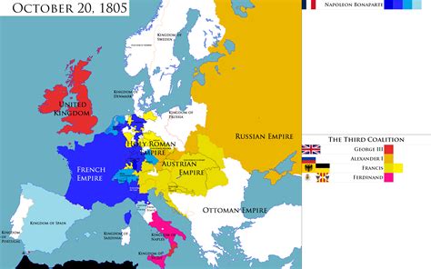 (Napoleonic Maps #4) Battle of Trafalgar : r/MapPorn