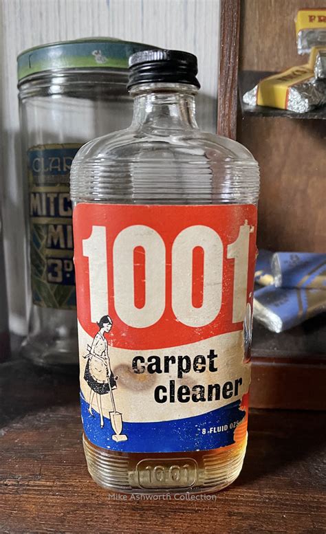 1001 Carpet Cleaner - bottle, c1965? - a photo on Flickriver