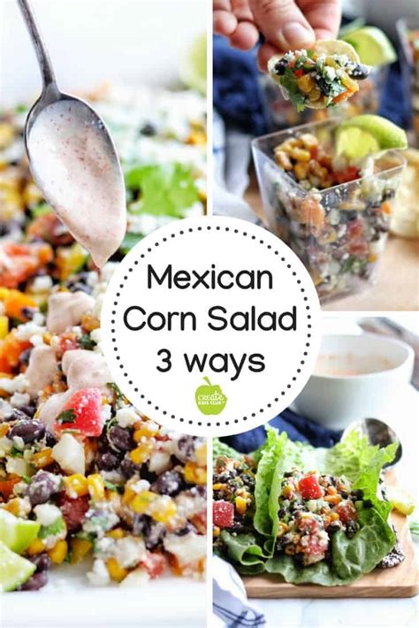 Canned Corn Salad | Create Kids Club