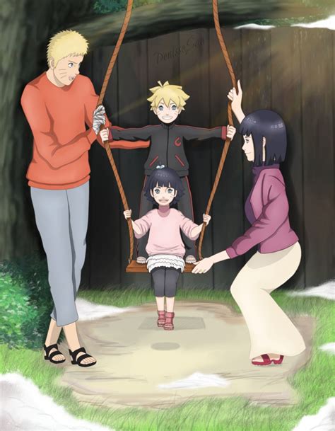 Hinata Hyuga and Naruto Uzumaki family - Hinata Hyuga Fan Art (39927023 ...