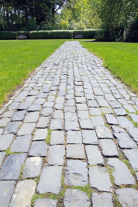 Garden Cobblestone Path Photograph by Jit Lim | Fine Art America