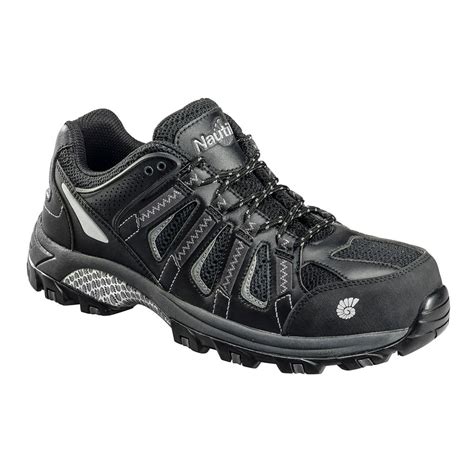 Nautilus - Men's Black Composite Safety Toe Slip Resistant Lightweight ...