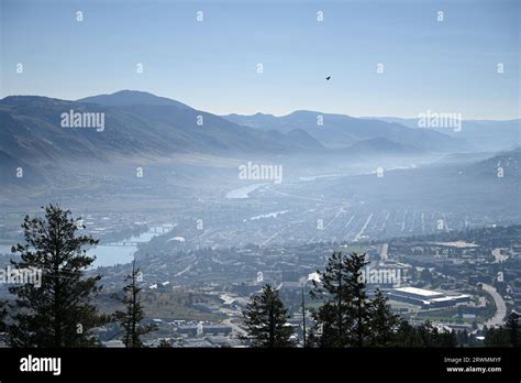 City of Kamloops, BC, CANADA. Kamloops cityscape. Canadian city of ...