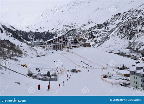 Obergurgl Ski Resort in the Austrian Alps Editorial Stock Image - Image ...