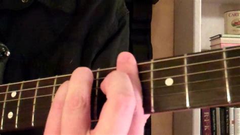 How To Play the Bb (B Flat) Minor Chord or (Ab) Ab Sharp On Guitar ...