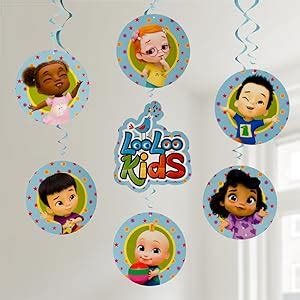 Amazon.com: LooLoo Kids Party-In-A-Box - Complete Decorating Kit for ...